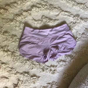 Lavender lulu shorts, speed short